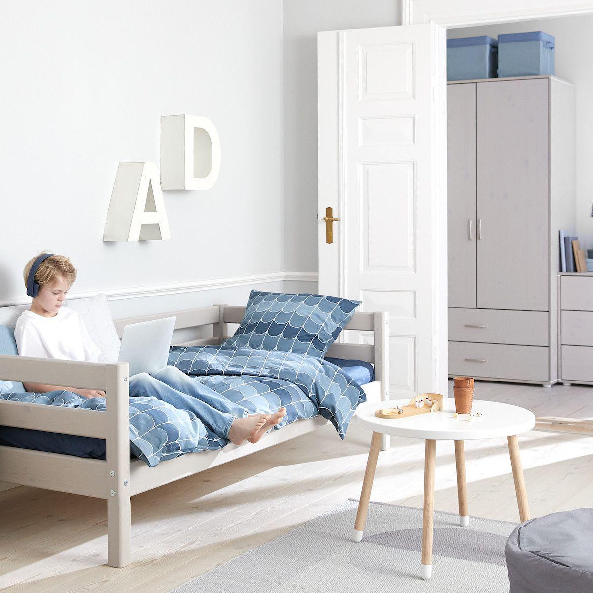 Lit 90x200cm CLASSIC Flexa grey washed