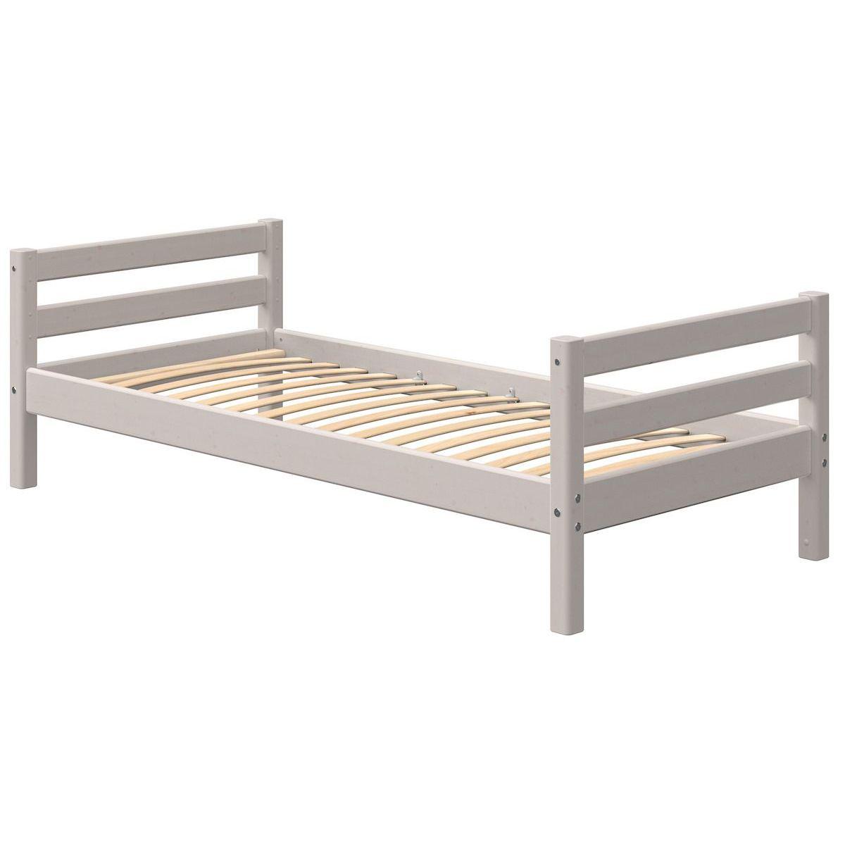 Lit 90x200cm CLASSIC Flexa grey washed