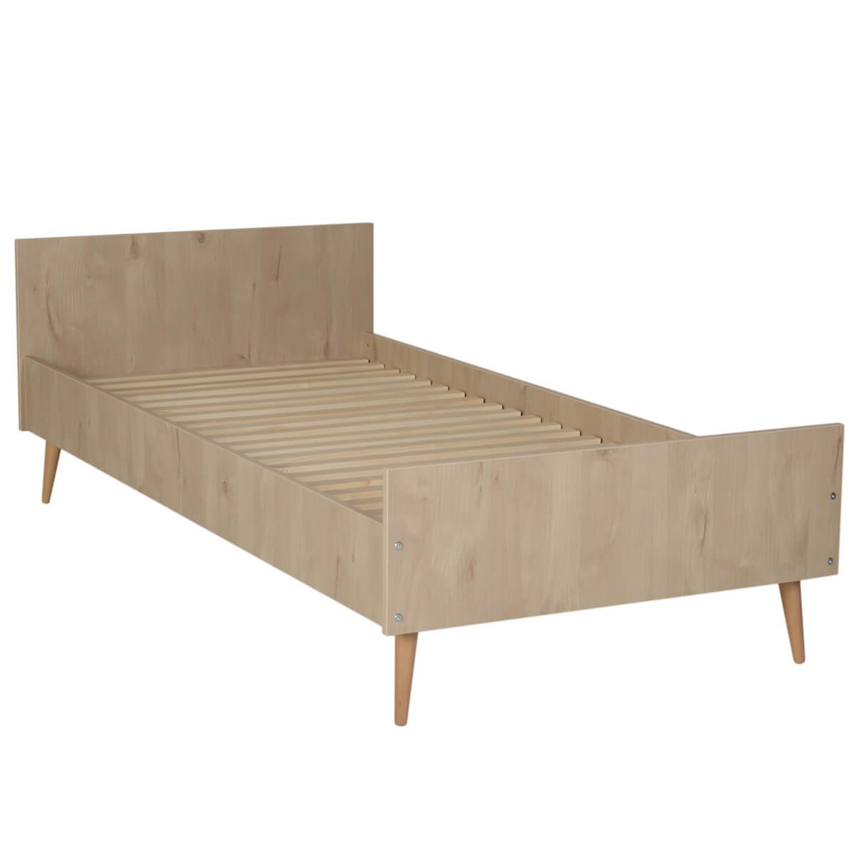 Lit 90x200cm COCOON Quax Quax Natural Oak