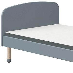 Lit 90x200cm DOTS Flexa bleu