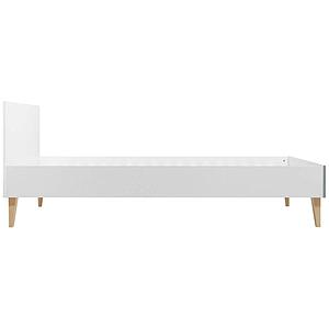 Lit 90x200cm EMMA Bopita blanc-gris