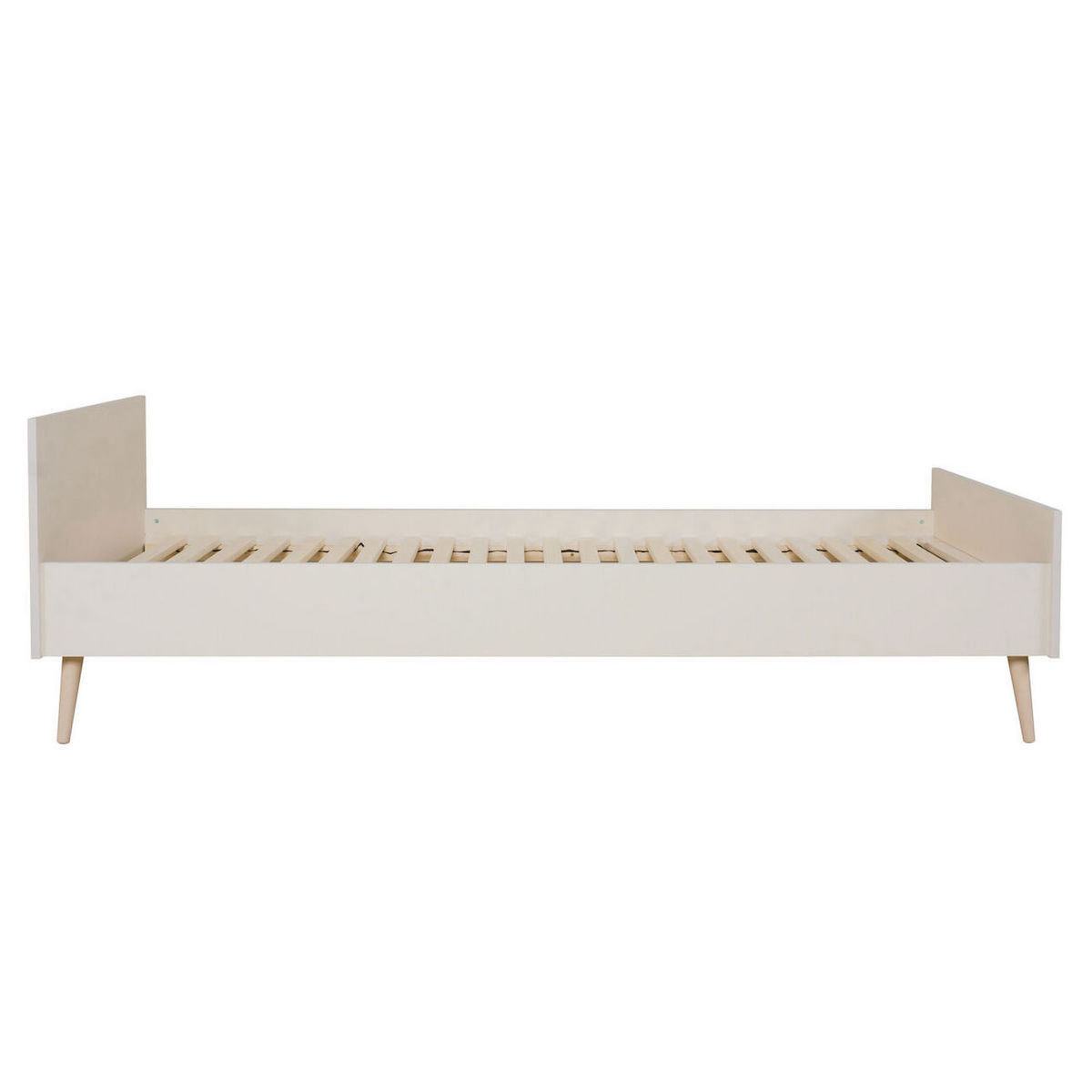 Lit 90x200cm FLOW Quax argile-oak