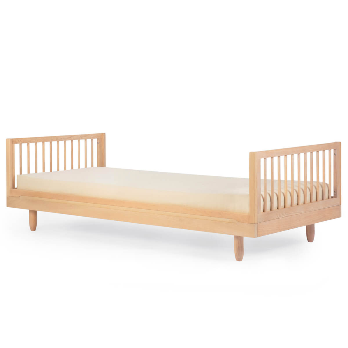 Lit 90x200cm PURE Nobodinoz chêne massif