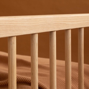 Lit 90x200cm PURE Nobodinoz chêne massif