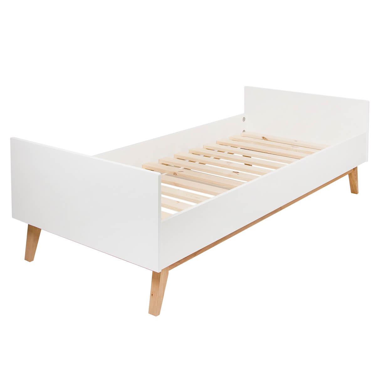 Lit 90x200cm TRENDY Quax blanc