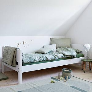 Lit 90x200cm WHITE Flexa blanc