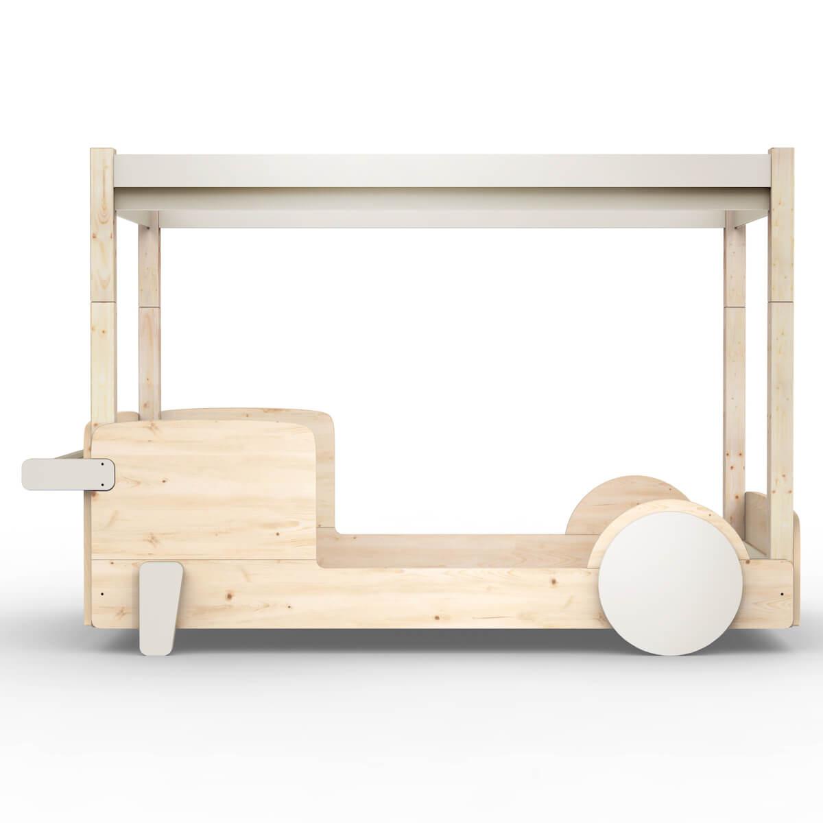 Lit baldaquin 90x190cm DISCOVERY Mathy by Bols greige