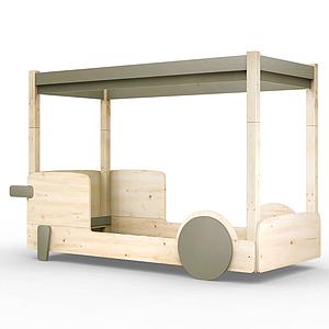 Lit baldaquin 90x190cm DISCOVERY Mathy by Bols lin