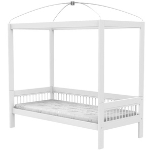 Lit baldaquin 90x200cm BREEZE LUX Lifetime blanc