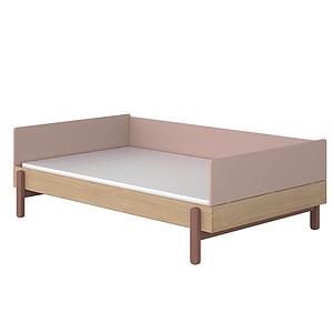 Lit banquette 120x200cm POPSICLE Flexa chêne-cherry