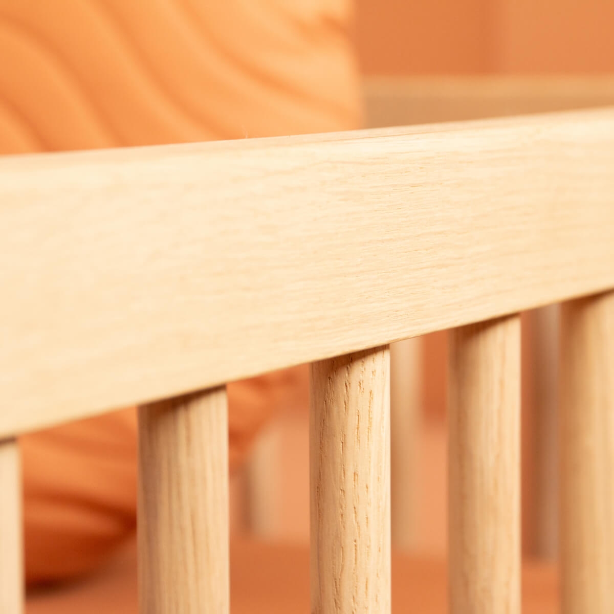 Lit banquette 70x140cm PURE Nobodinoz chêne massif