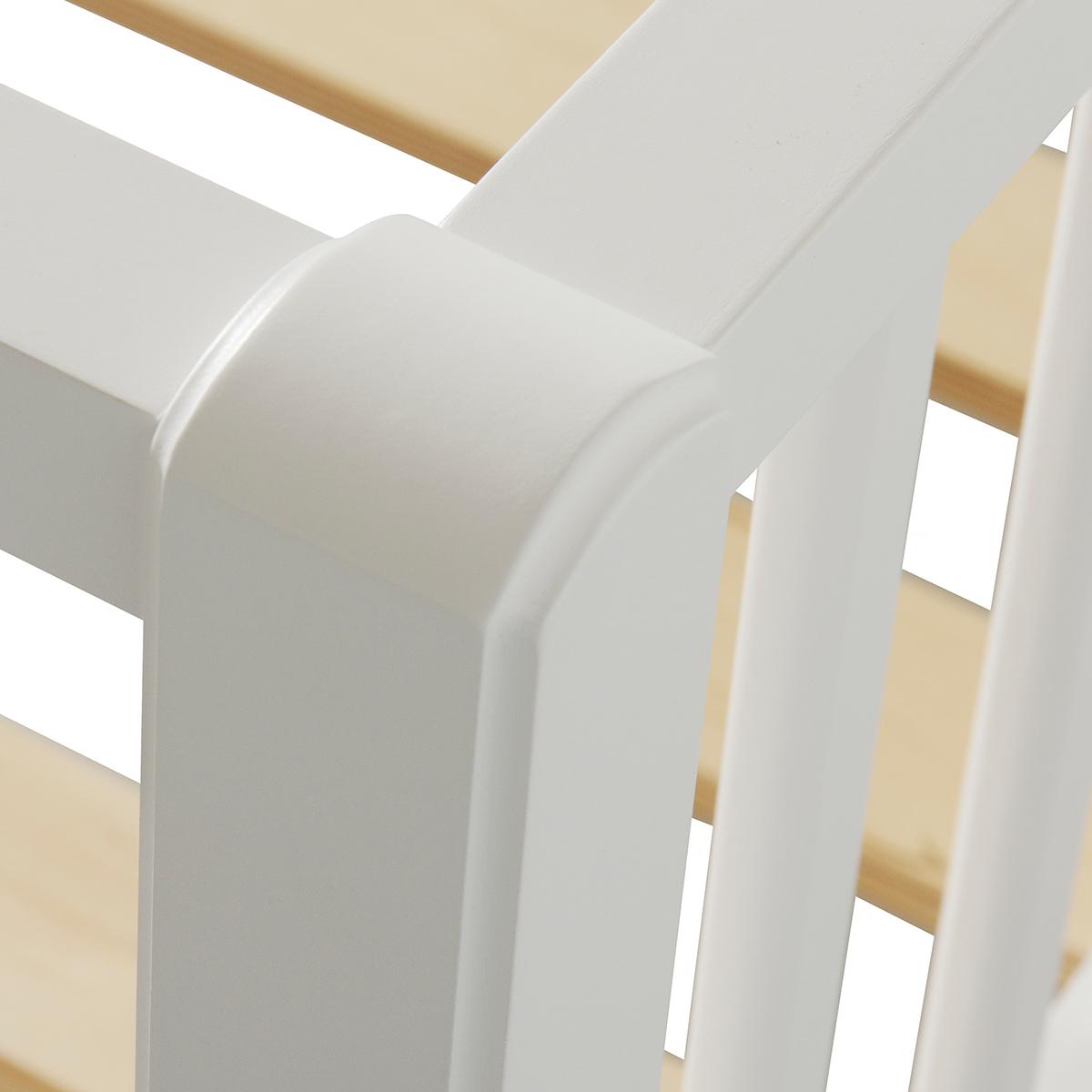 Lit banquette 90x200 cm SEASIDE CLASSIC Oliver Furniture blanc