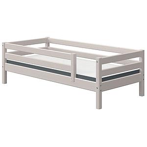 Lit banquette 90x200cm barrière de sécurité CLASSIC Flexa grey washed