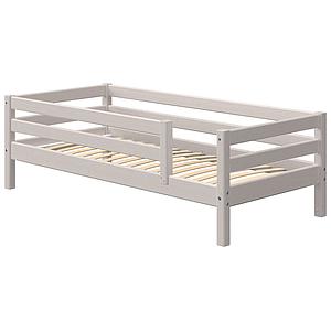 Lit banquette 90x200cm barrière de sécurité CLASSIC Flexa grey washed