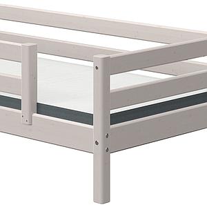 Lit banquette 90x200cm barrière de sécurité CLASSIC Flexa grey washed