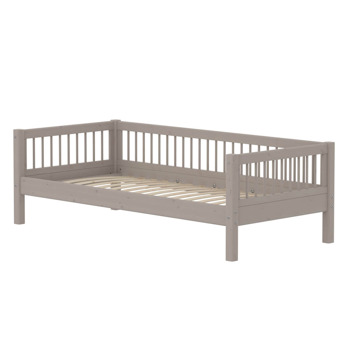 Lit banquette 90x200cm CLASSIC Flexa Grey Washed Pine