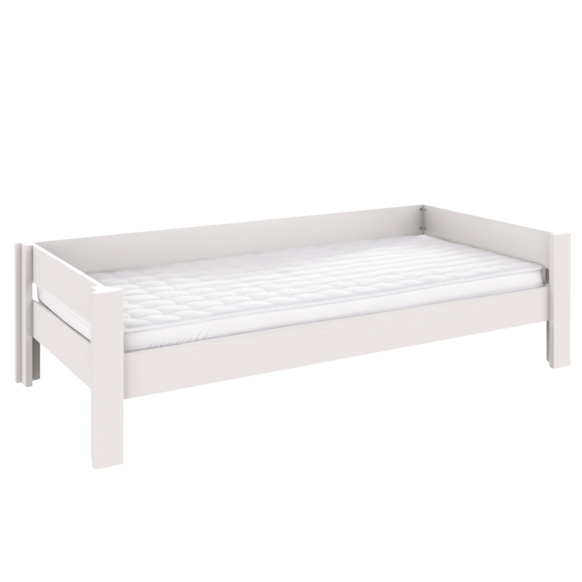 Lit banquette 90x200cm DESTYLE de Breuyn laqué blanc