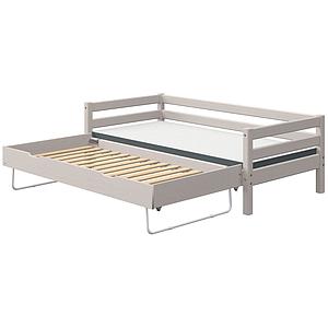Lit banquette 90x200cm lit gigogne CLASSIC Flexa grey washed