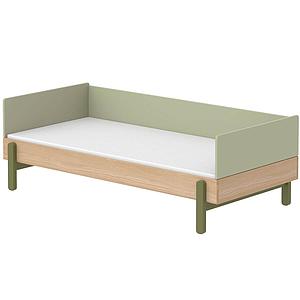 Lit banquette 90x200cm POPSICLE Flexa chêne-kiwi
