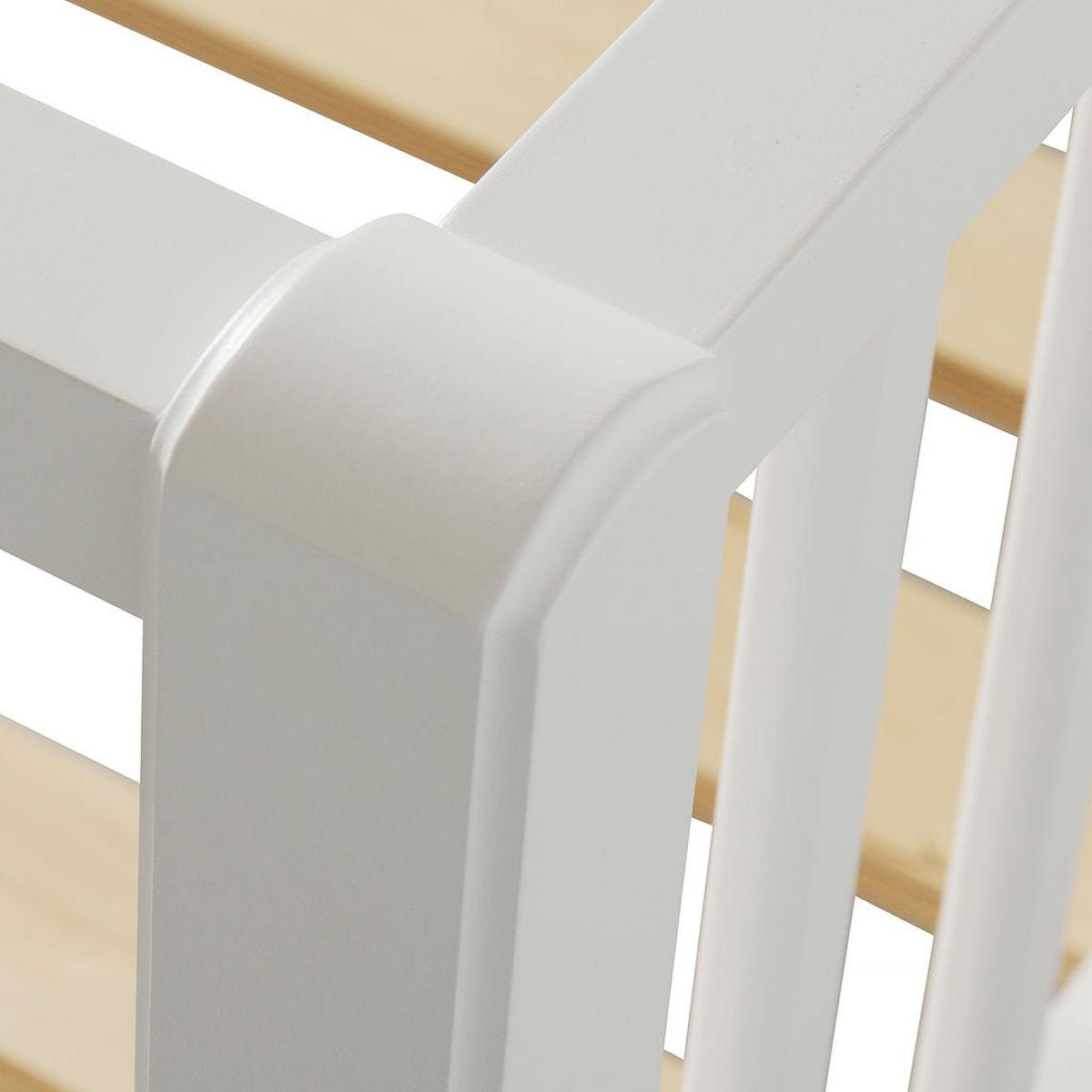Lit banquette 90x200cm SEASIDE CLASSIC Oliver Furniture blanc