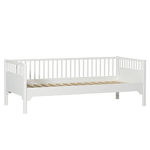 Lit banquette 90x200cm SEASIDE CLASSIC Oliver Furniture blanc