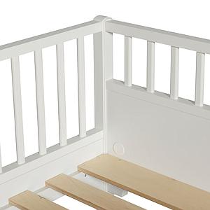 Lit banquette 90x200cm SEASIDE CLASSIC Oliver Furniture blanc
