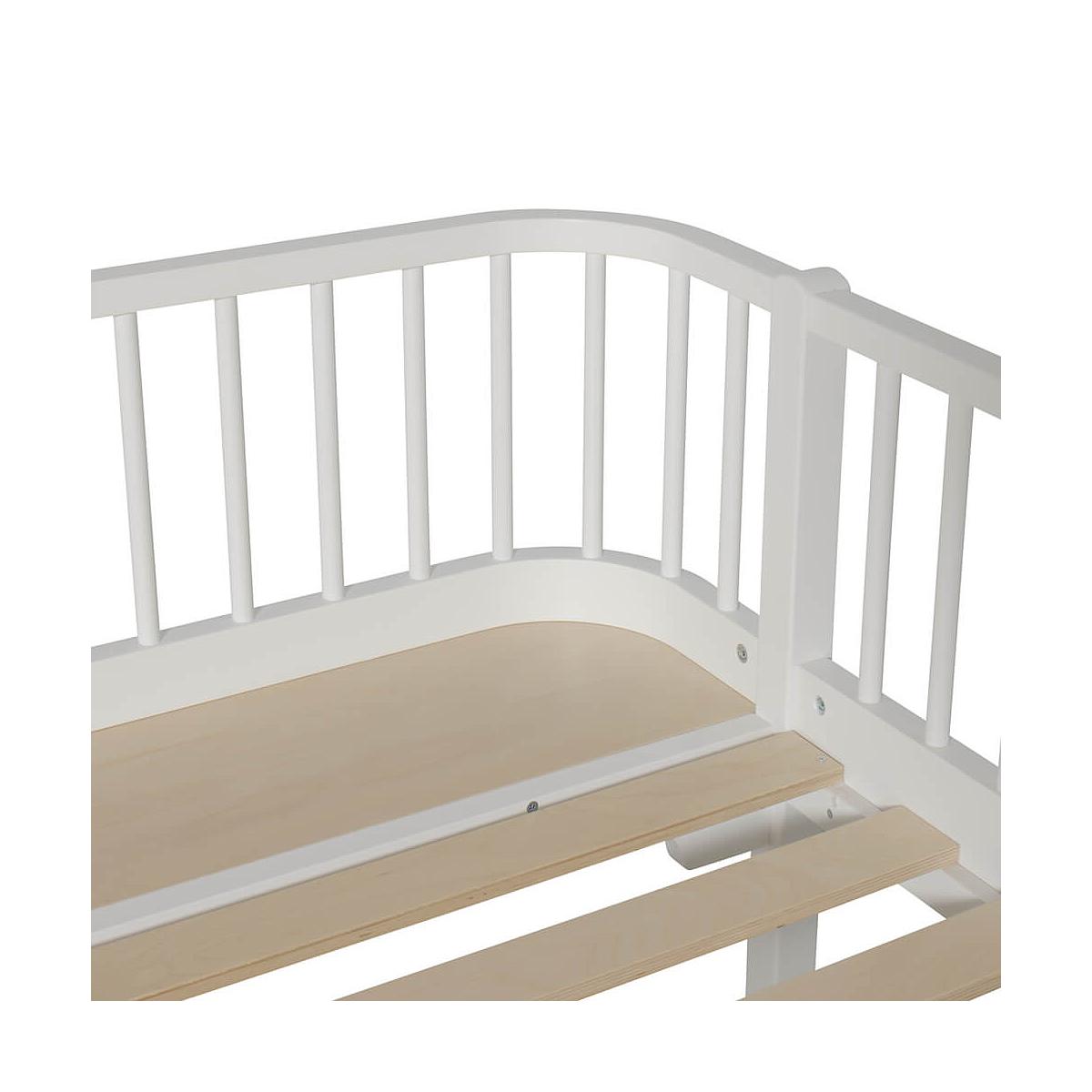 Lit banquette évolutif 90x200cm WOOD ORIGINAL Oliver Furniture blanc