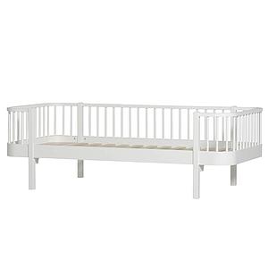 Lit banquette évolutif 90x200cm WOOD ORIGINAL Oliver Furniture blanc