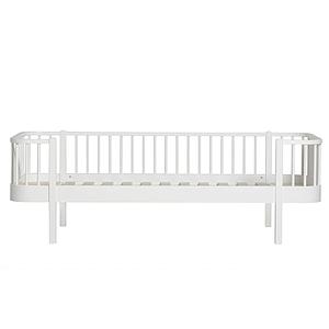 Lit banquette évolutif 90x200cm WOOD ORIGINAL Oliver Furniture blanc