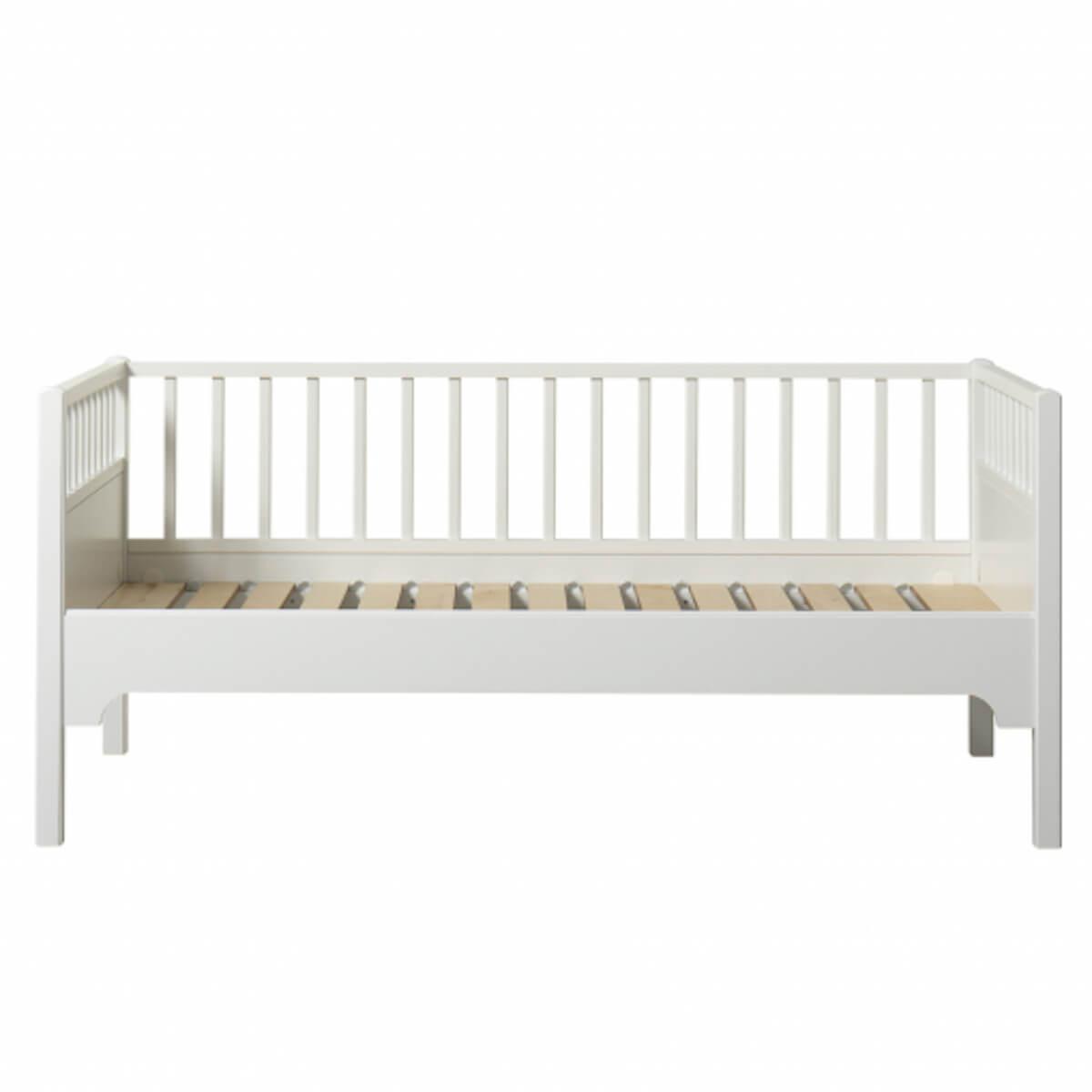 Lit banquette junior 90x160cm SEASIDE CLASSIC Oliver Furniture blanc