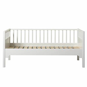 Lit banquette junior 90x160cm SEASIDE CLASSIC Oliver Furniture blanc
