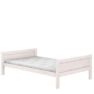 Lit bas 120x200cm DE LUXE Lifetime blanchi