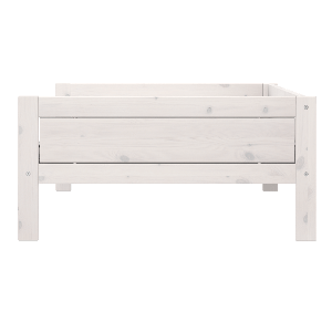 Lit bas 120x200cm DELUXE Lifetime whitewash