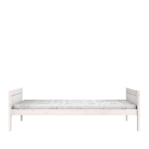 Lit bas 140x200cm DELUXE Lifetime blanchi