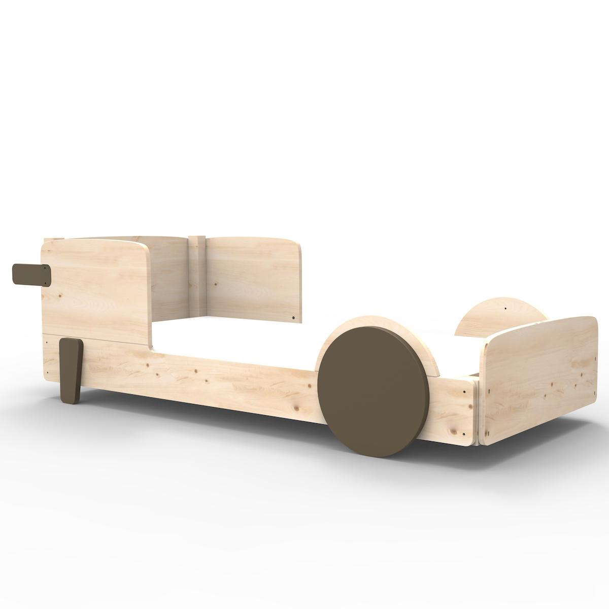 Lit bas 90x190cm DISCOVERY Mathy by Bols artichaut