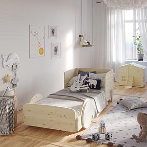 Lit bas 90x190cm DISCOVERY Mathy by Bols greige