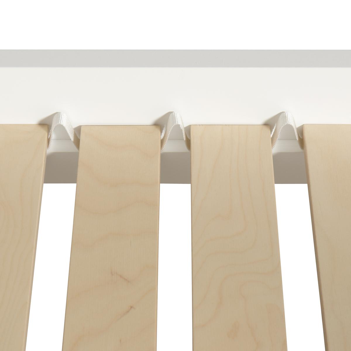 Lit bas évolutif 90x160cm WOOD ORIGINAL Oliver Furniture blanc