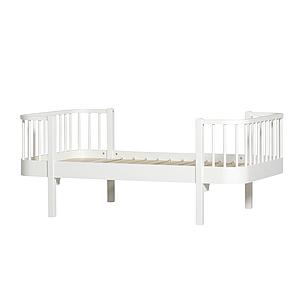 Lit bas évolutif 90x160cm WOOD ORIGINAL Oliver Furniture blanc