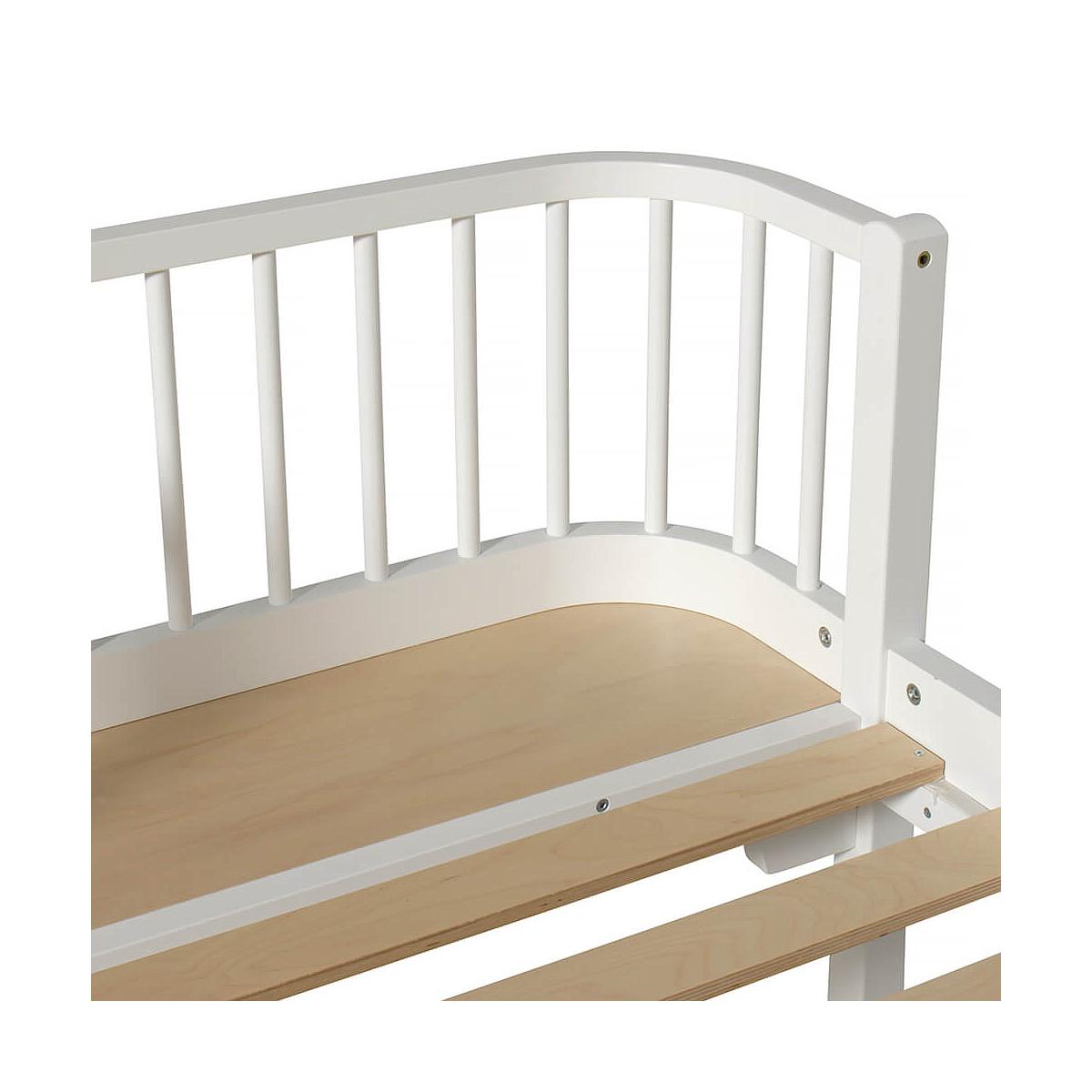Lit bas évolutif 90x200cm WOOD ORIGINAL Oliver Furniture blanc