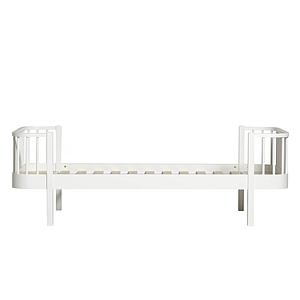 Lit bas évolutif 90x200cm WOOD ORIGINAL Oliver Furniture blanc