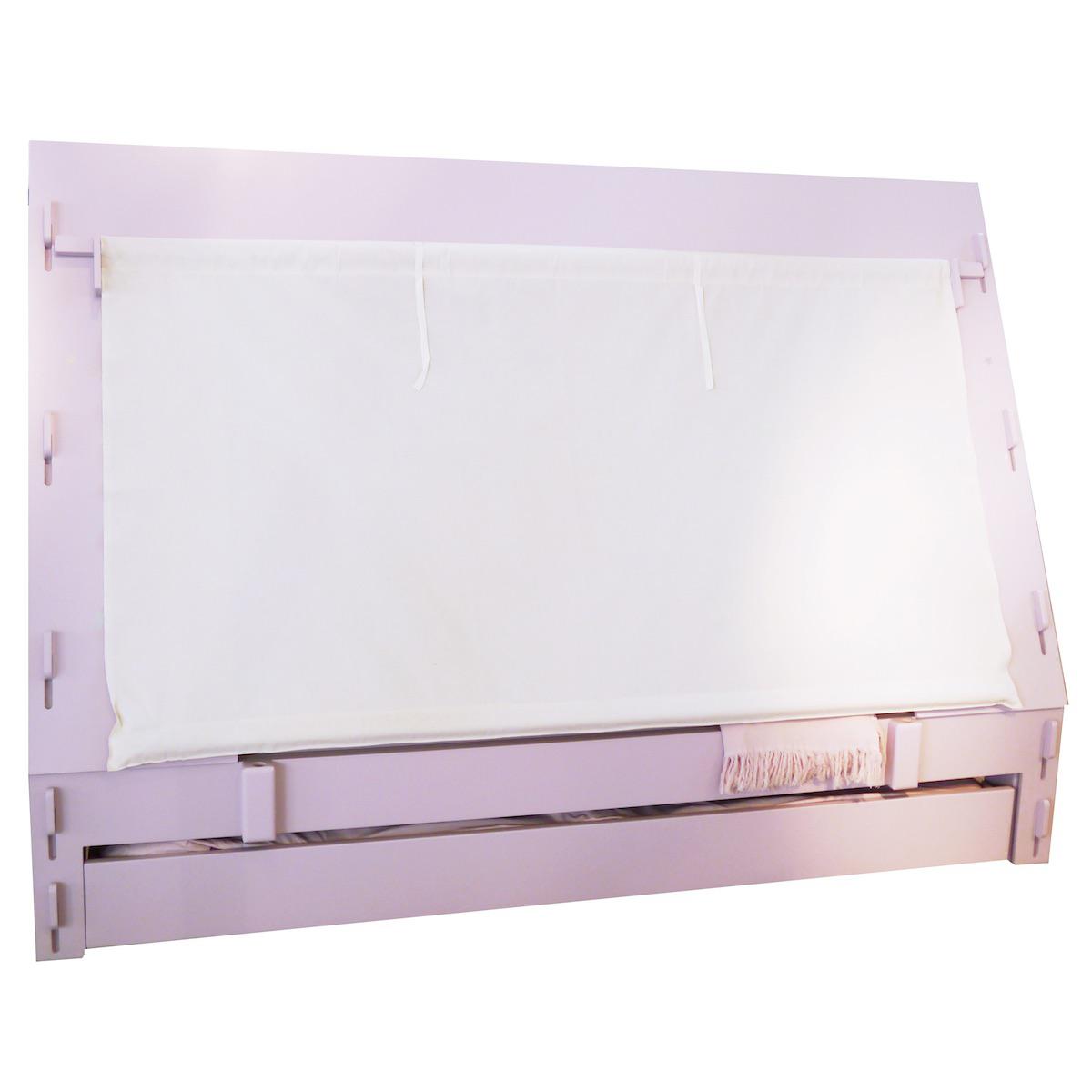 Lit bas-tiroir 90x200cm TENTE Mathy by Bols gris basalte