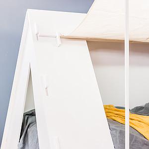 Lit bas-tiroir 90x200cm TENTE Mathy by Bols marsala