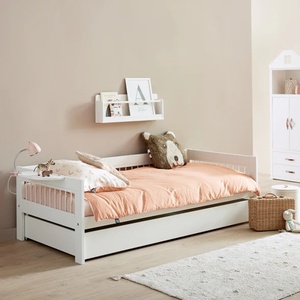 Lit base 90x200cm BREEZE Lifetime blanc