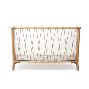 Lit bébé 120cm KIMI Charlie Crane avec matelas mousse hazelnut