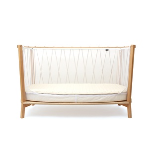 Lit bébé 120cm KIMI Charlie Crane avec matelas Organic hazelnut
