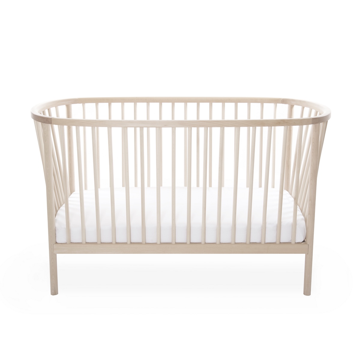 Lit bébé 60x120 TINA en hêtre massif et huile naturelle