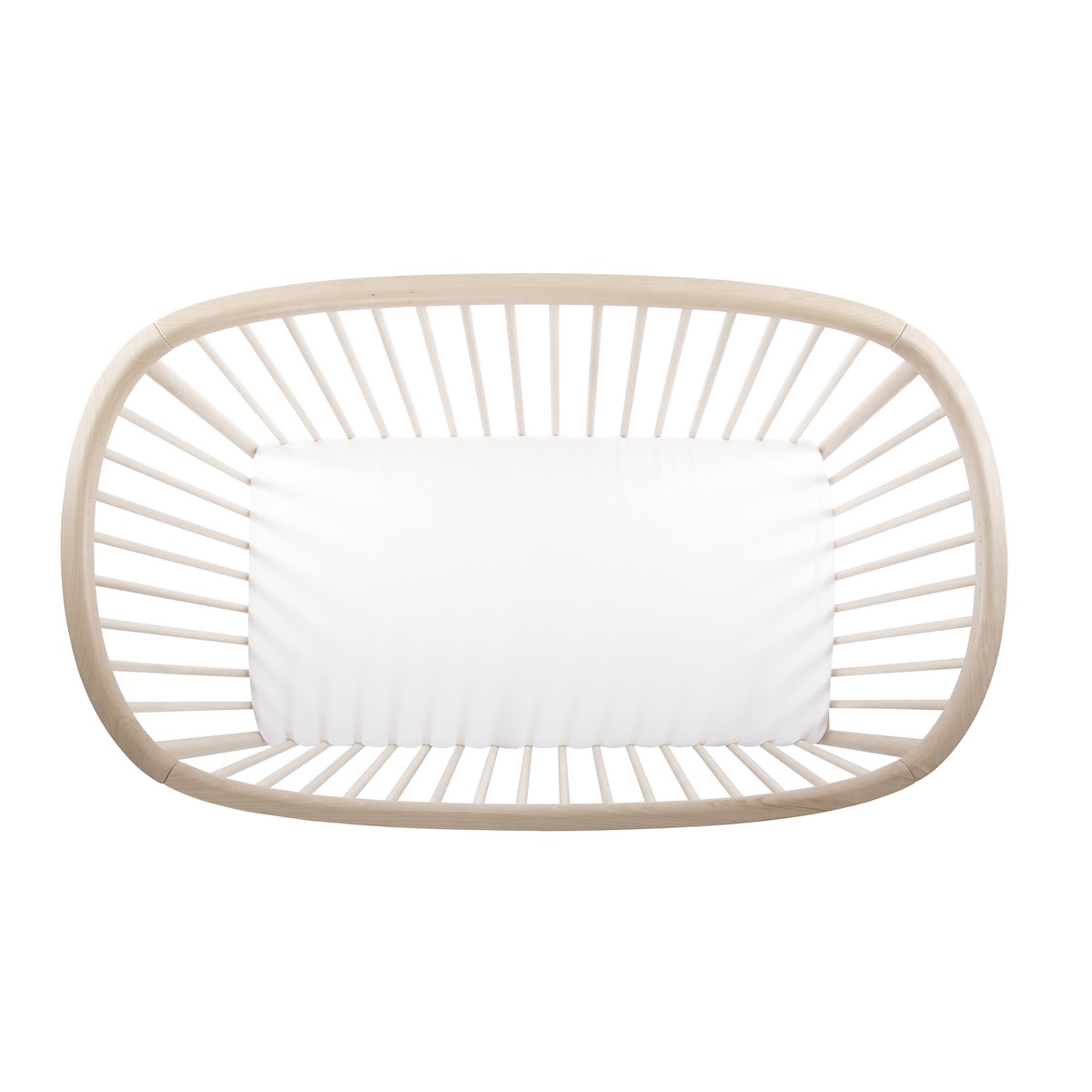 Lit bébé 60x120 TINA en hêtre massif et huile naturelle