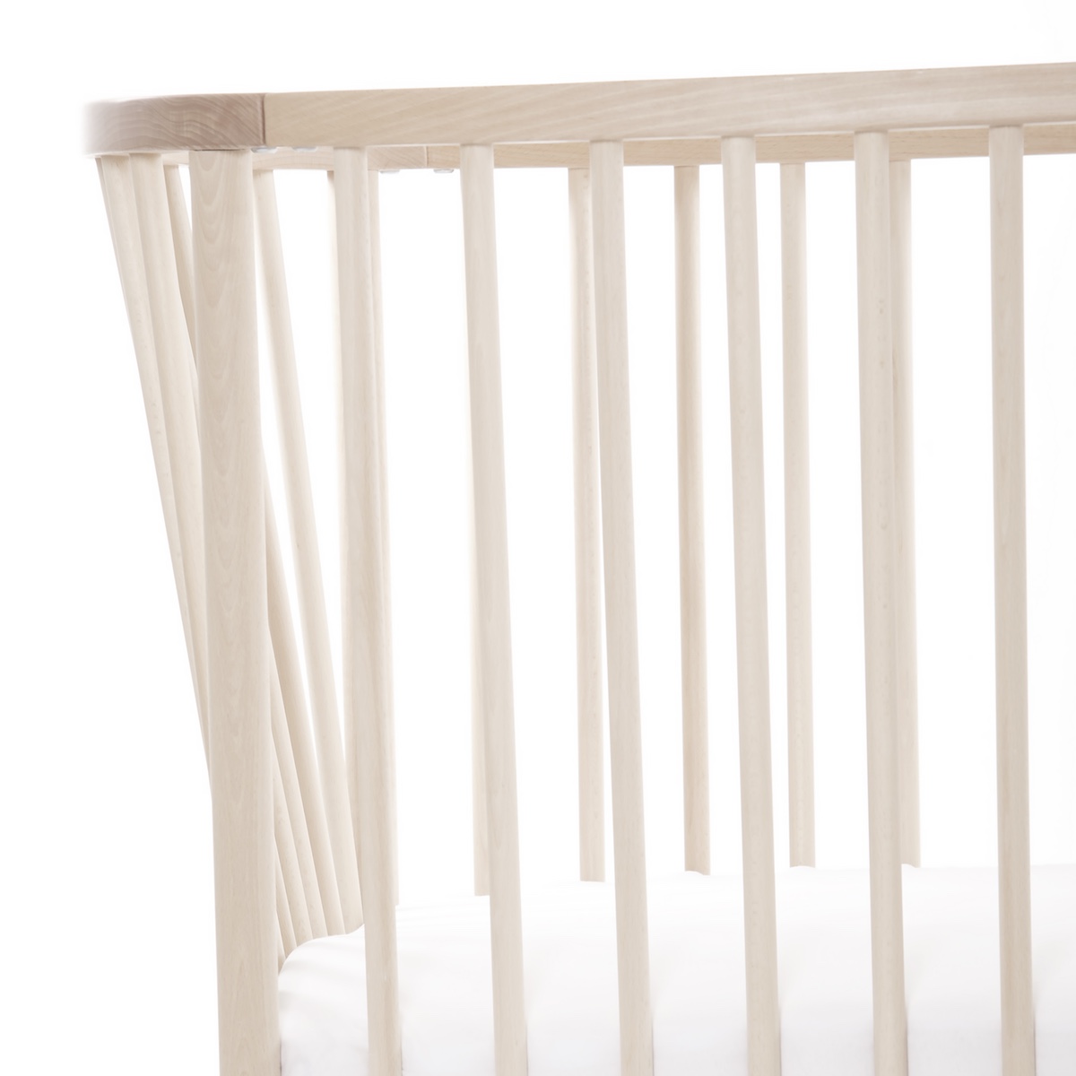 Lit bébé 60x120 TINA en hêtre massif et huile naturelle