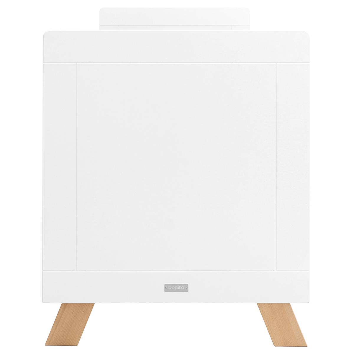 Lit bébé 60x120cm LISA Bopita blanc-naturel