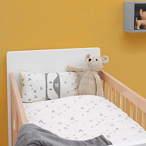 Lit bébé 60x120cm LISA Bopita blanc-naturel